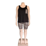 Leopard Print Short Pocket New Arrival summer Women Clothes